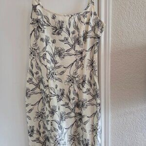 A New Day floral mini sheath dress
